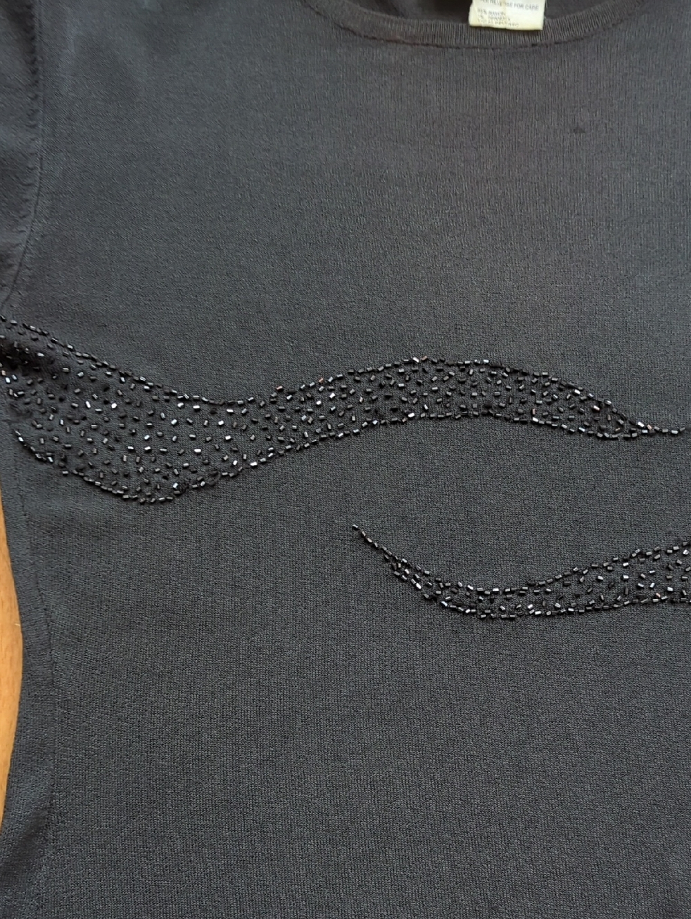 Elegant Grey Outfit -Top And Pants With Free Scarf Size S - Picture 3 of 9